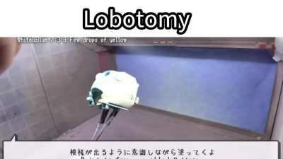Sorbet gets his first lobotomy