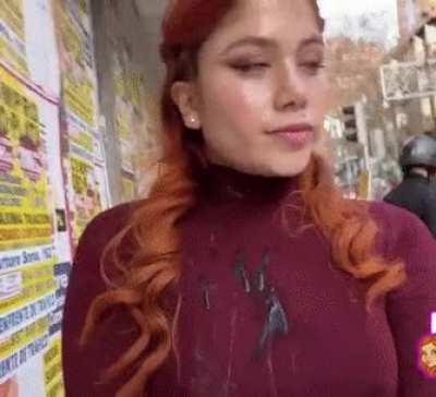 Wonder if she asked for any sauce