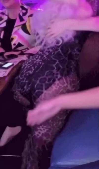 Giant Jello Booty at the Club