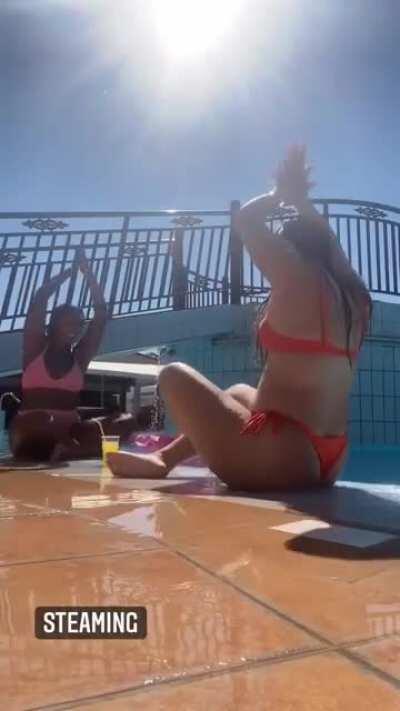 From her Instagram story