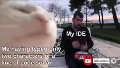 Eclipse, please calm down, I JUST started typing