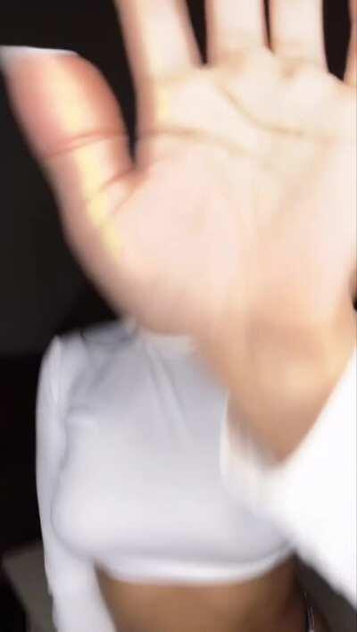 I'm just trying to clean my screen so you can see me better