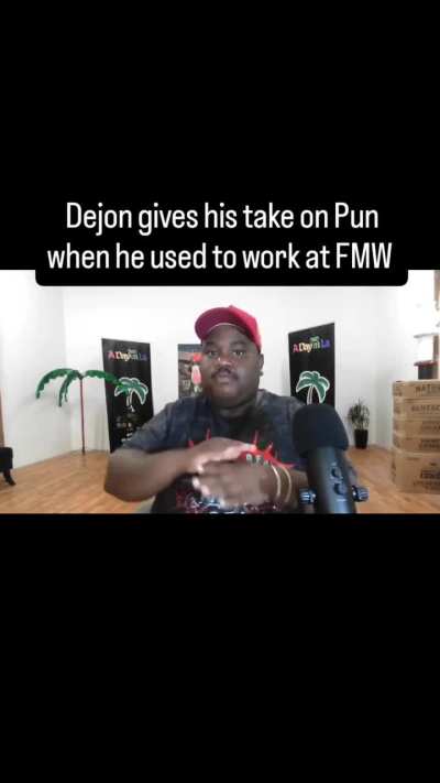 Dejon Paul says Pun should have stood up for him against Keem