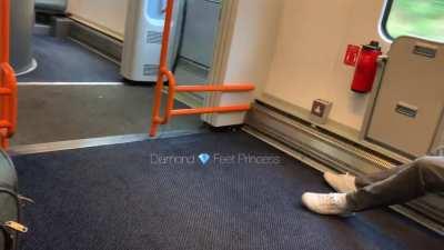 Teasing on the train again…..