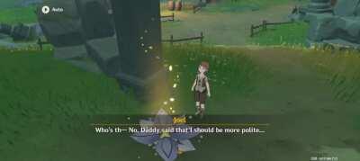 Do not question the elevated one. Just being almighty