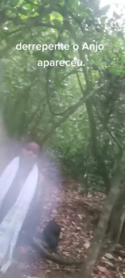 de repente um anjo apareceu