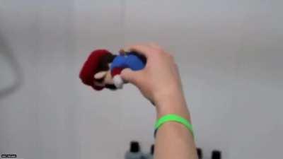 schlatt and ted (ted is mario)