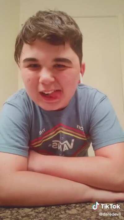 When you almost hit puberty