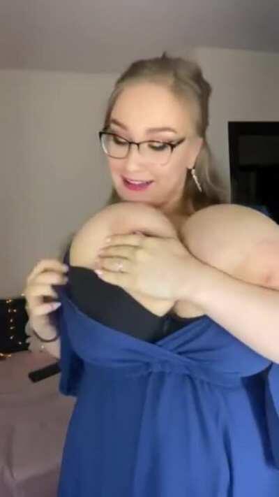 Cheryl Blossom Huge Natural Boobs