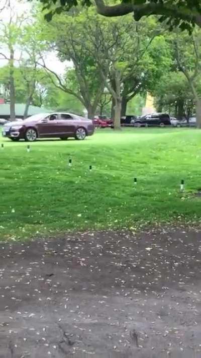 When you bring your own cart to course