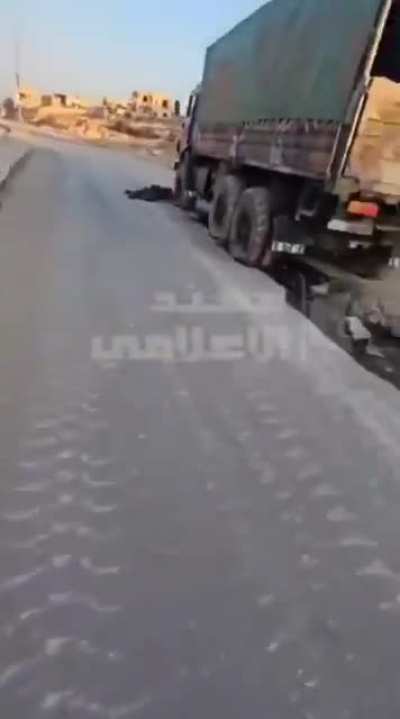 From the ongoing clashes in western Aleppo 