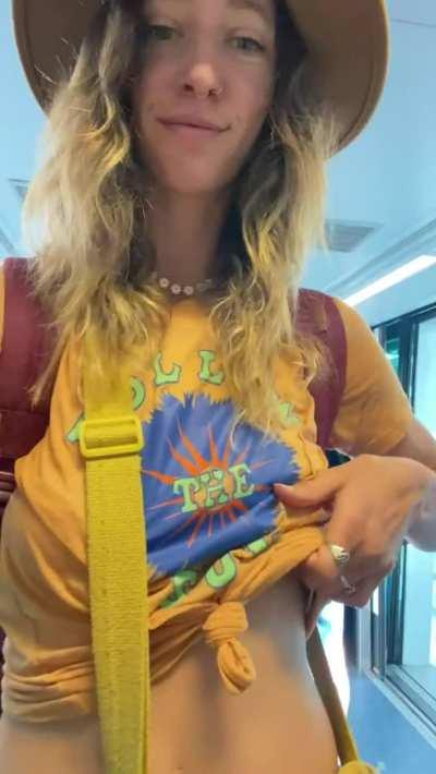 Wanna ride the shuttle with me?