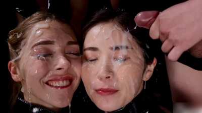 Sharing Cumshots Gangbang