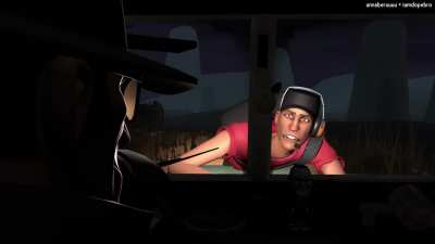 Sniper Runs Over Scout