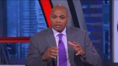 Charles Barkley with some questionable word choice when discussing physical defense