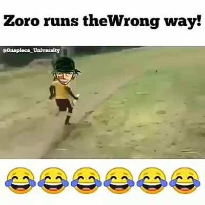 And.. In that moment they realised, they shouldn't invite Zoro