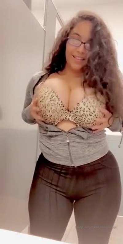 More bathroom shenanigans!