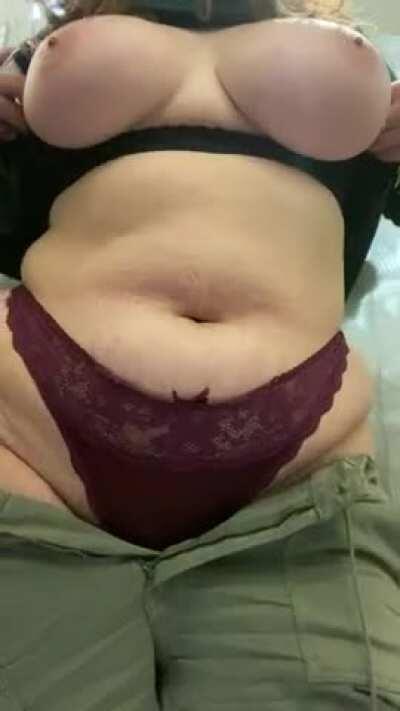 You’d think I’d eventually get tired of sharing my tits 😅