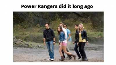 Go go power rangers.