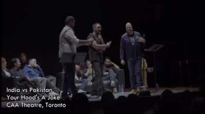 Most respectful Indo-Pak interaction