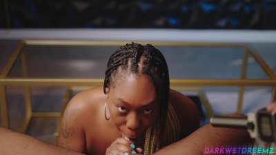 A little silly before the blowjob!