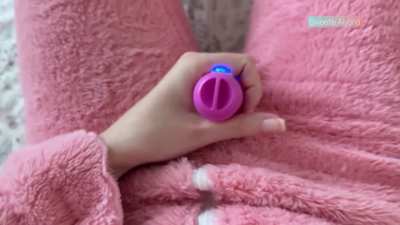 Playful mood in my cute bunny onesie 🤤