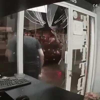 Uups ... a door was there