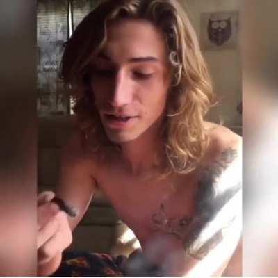 To finish off a joint