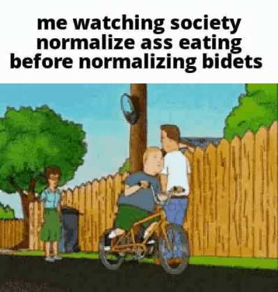 Really just america, but you get what I'm saying. Go buy a bidet