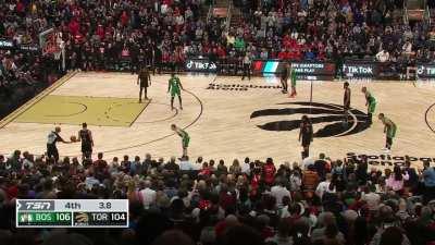 [Highlight] Al Horford runs all the way to the locker room right after the game winning steal