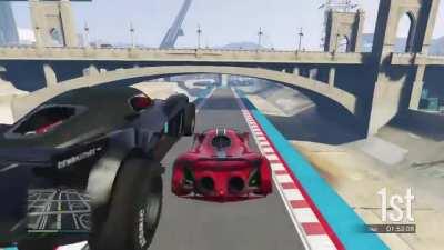 Never slip stream before a jump. Smh