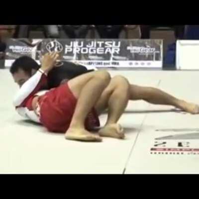 Marcelo garcia, dummy sweep, butterfly sweep, north south choke to guillotine choke.