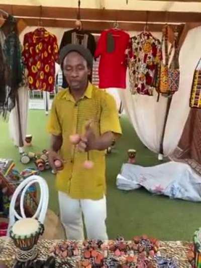 For awhile I thought this was something musical I could master, nope. This guy has talent 🔥