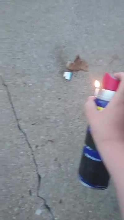 Update, this didn't blow up in my hand and looks really cool.