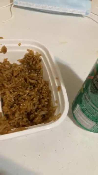 Ate a lil bit cause I was hungry 😋🥰