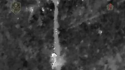 Night hunting of Ukrainian artillery for invaders. Ivanovskoe, Donetsk region