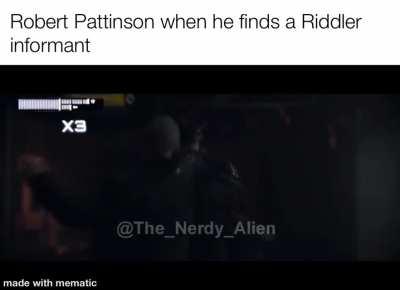 “I know you work for Riddler” -Batman (original video by u/theextraterrestrial)