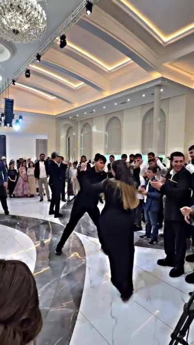 Chechen Girl Dance in a wedding part 2