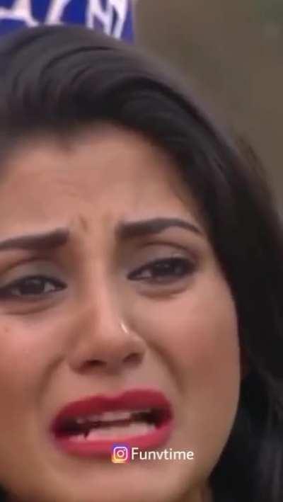 Rimi Sen reacts to getting 