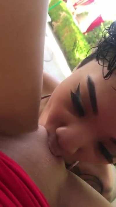 Some Girls Are Just Born To Eat Pussy