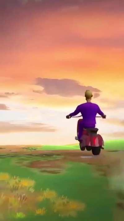 He really hit her with the aight im boutta head out