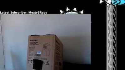 Boxman encounters ice