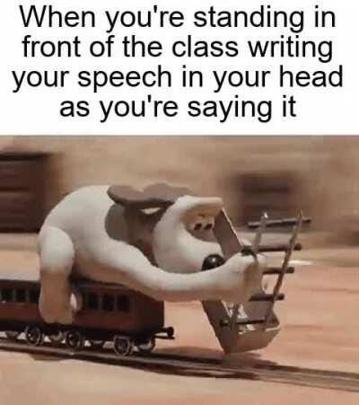 i should have prepared