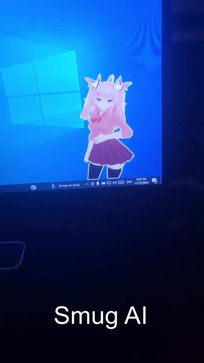 This anime voice assistant...