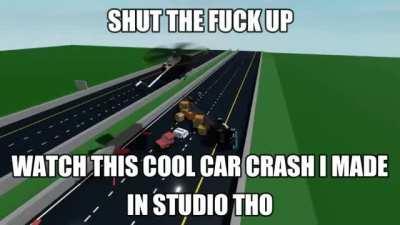 shut the fuck up please shut the fuck up you're not funny