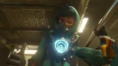 Graffiti Tracer Fucked Cowgirl (Dreamrider) [Overwatch]