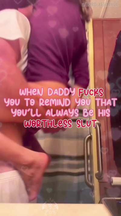 Daddy always take care of me 🤤