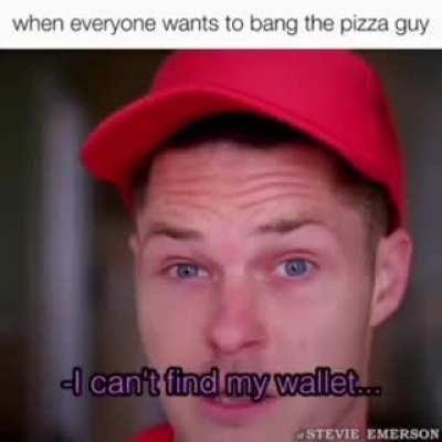 i geuss his next job is going to be plumber