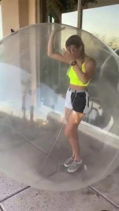 A few drop kicks should push her to demise