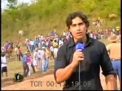 The reporter will never forget this day